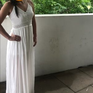 Pink Lilly while maxi